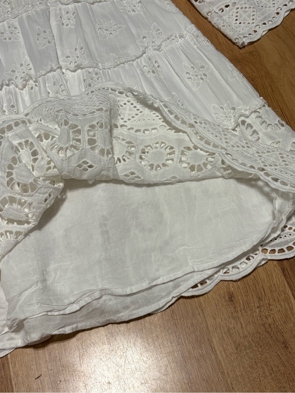 Soft Surroundings • Cordelia Eyelet Lace Short Dress - Picture 8 of 11